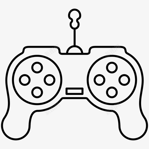 游戏板控制器设备图标svg_新图网 https://ixintu.com 小工具 控制器 游戏杆 游戏板 设备