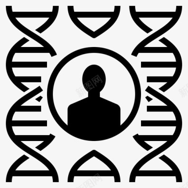 遗传dna世代图标图标