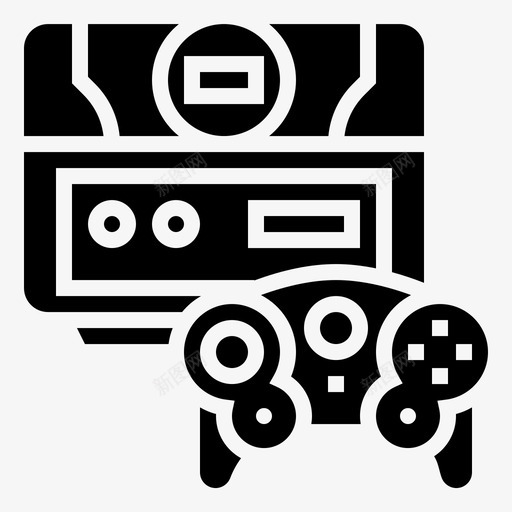 电子游戏游戏工作站图标svg_新图网 https://ixintu.com 字形 工作站 游戏 电子游戏 视频