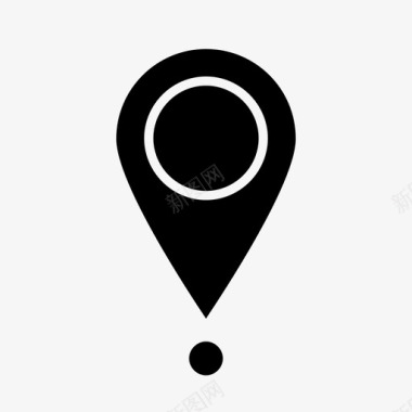 位置地图点大头针图标图标