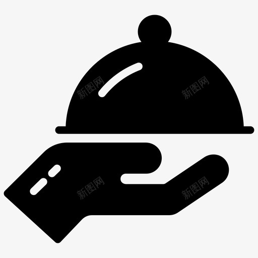 盖子clochecloche盖子图标svg_新图网 https://ixintu.com cloche 厨房设备 旅行 标志 标志符 盖子 符号 酒店