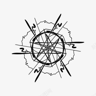 装饰品元素曼陀罗图标图标