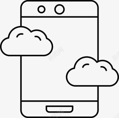 云头像手机图标图标