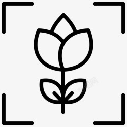 聚焦射线图聚焦瞄准拍摄照片图标高清图片