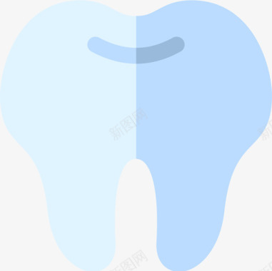 牙齿治疗4扁平图标图标