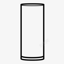 伏特加酒杯酒具僵尸玻璃鸡尾酒杯酒具图标高清图片