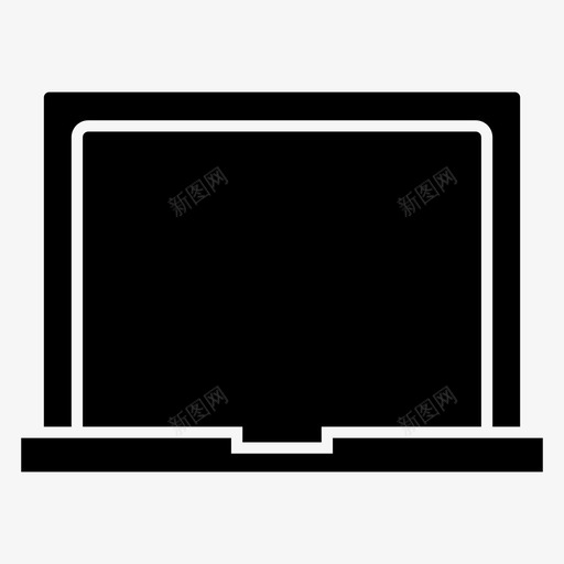 笔记本电脑电脑设备暗图标svg_新图网 https://ixintu.com 电脑 笔记本电脑 设备暗