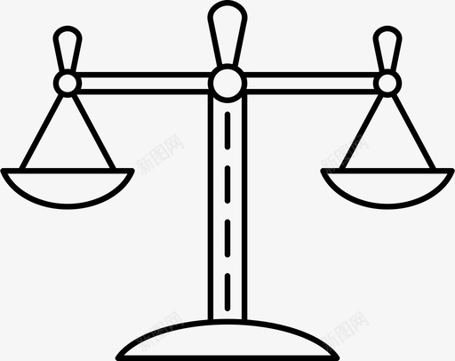 正义尺度法庭平等图标svg_新图网 https://ixintu.com 信仰 尺度 平等 正义 法庭