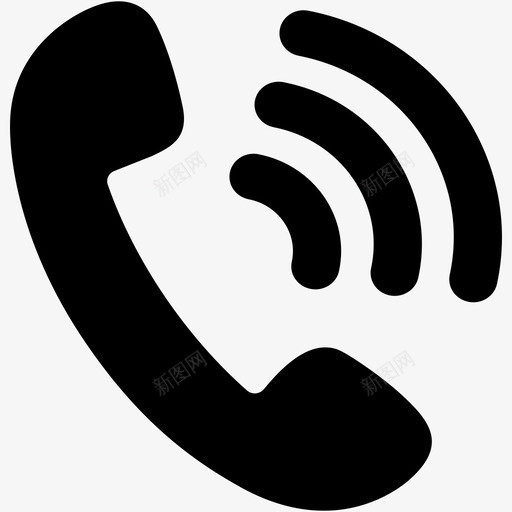拨打电话svg_新图网 https://ixintu.com 拨打电话 填充 商务 多色