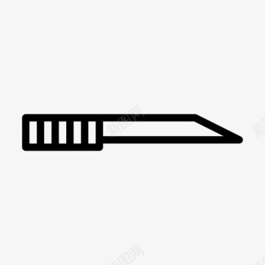 刀厨师餐具图标图标