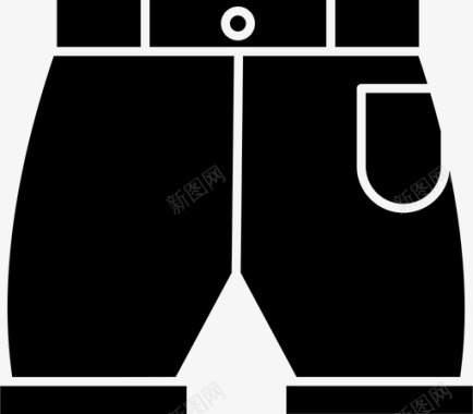 短裤衣服裤子图标图标