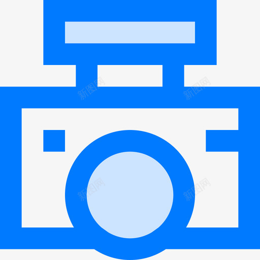 摄像机娱乐46蓝色图标svg_新图网 https://ixintu.com 娱乐 摄像机 蓝色