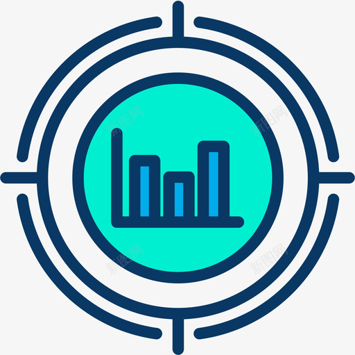 分析数据科学4线性颜色图标svg_新图网 https://ixintu.com 分析 数据 科学 线性 颜色