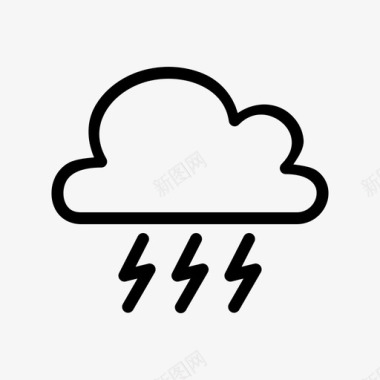 照明隧道天气图标图标