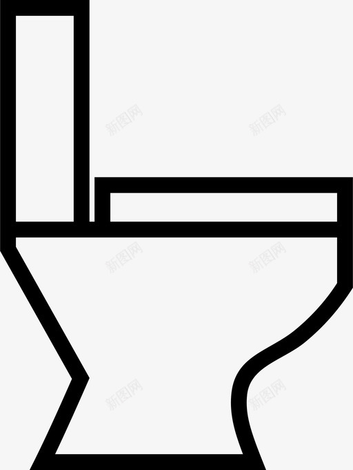 卫生间浴室纸巾图标svg_新图网 https://ixintu.com 卫生间 厕所 浴室 纸巾