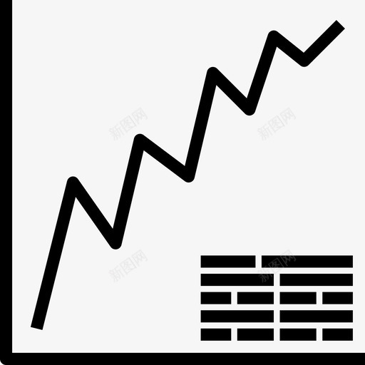 折线图图表7线性图图标svg_新图网 https://ixintu.com 图表 折线 线图 线性