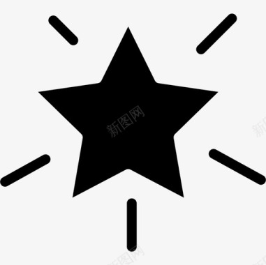 恒星自然58固体图标图标