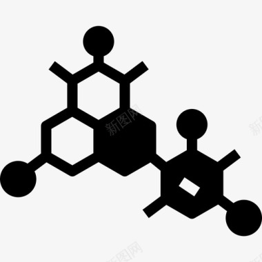 分子科学89固体图标图标