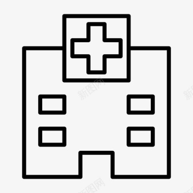 医院诊所卫生图标图标