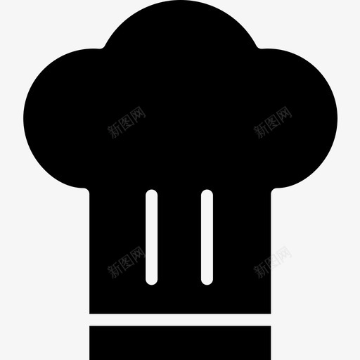 厨师帽服装与时尚2纯色图标svg_新图网 https://ixintu.com 厨师帽 服装与时尚2 纯色
