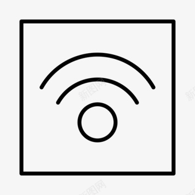 wifi连接数据图标图标