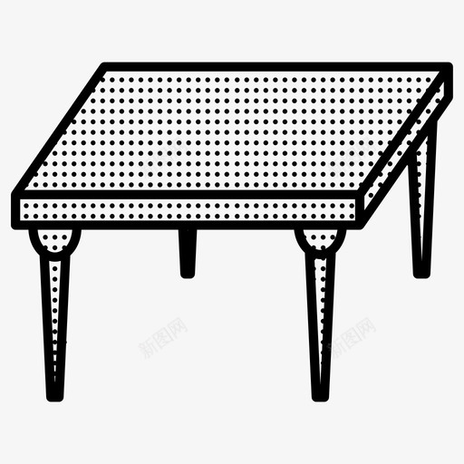 桌子桌子点着图标svg_新图网 https://ixintu.com 桌子 点着