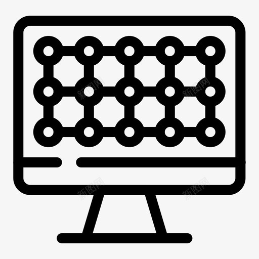 计算机硬件技术图标svg_新图网 https://ixintu.com 技术 硬件 科学技术 计算机 路线