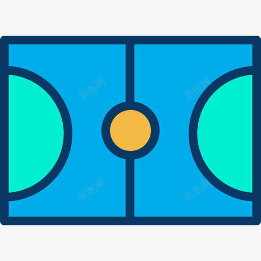 篮球运动和游戏7线性颜色图标svg_新图网 https://ixintu.com 游戏 篮球 线性 运动 颜色