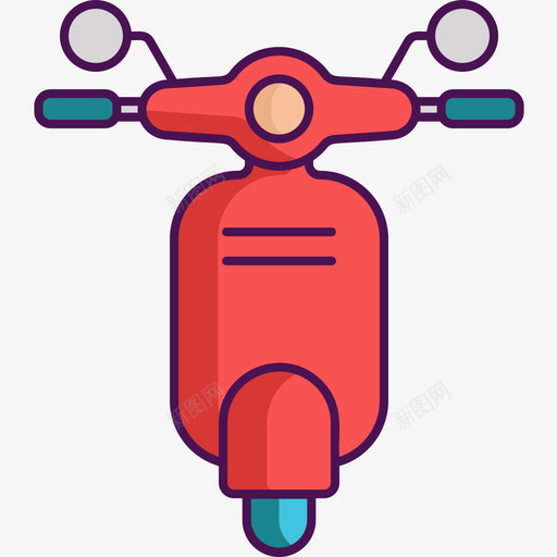 摩托车技术69线型颜色图标svg_新图网 https://ixintu.com 技术 摩托车 线型 颜色