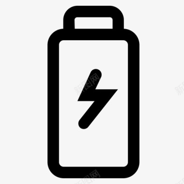 充电电池能量图标图标