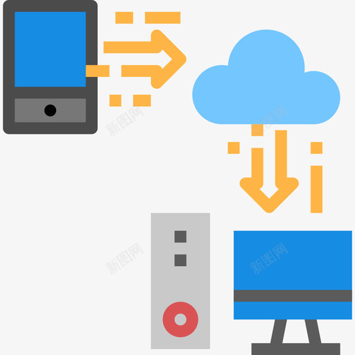 数据数据处理2平面图标svg_新图网 https://ixintu.com 平面 数据 数据处理