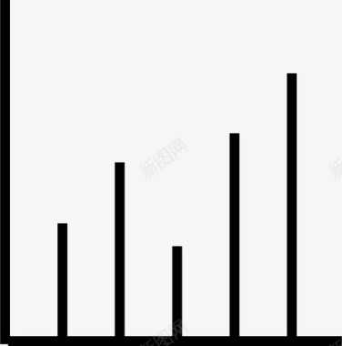 图表条形图信号图标图标