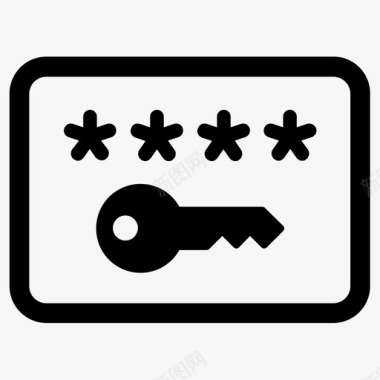访问钥匙密码图标图标