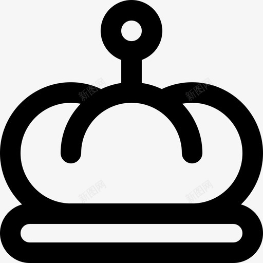 皇冠博物馆55直线图标svg_新图网 https://ixintu.com 博物馆 皇冠 直线