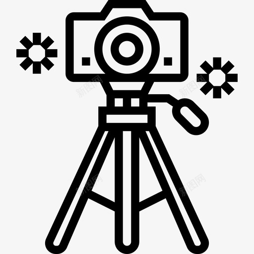 摄像机视频制作11线性图标svg_新图网 https://ixintu.com 摄像机 线性 视频制作