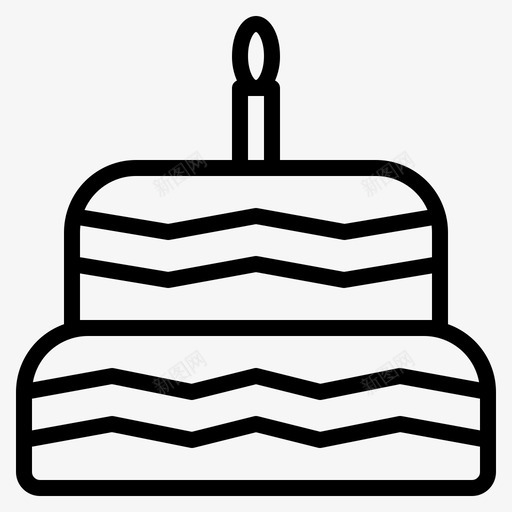 蛋糕面包店好吃图标svg_新图网 https://ixintu.com 好吃 蛋糕 面包店