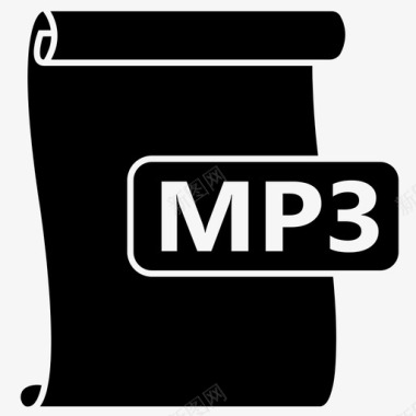 mp3音频文件图标图标