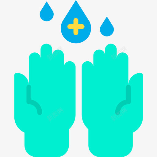 手洗卫生20平的图标svg_新图网 https://ixintu.com 卫生 平的 手洗
