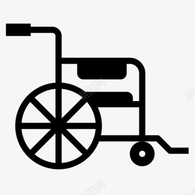 轮椅医用139填充物图标图标