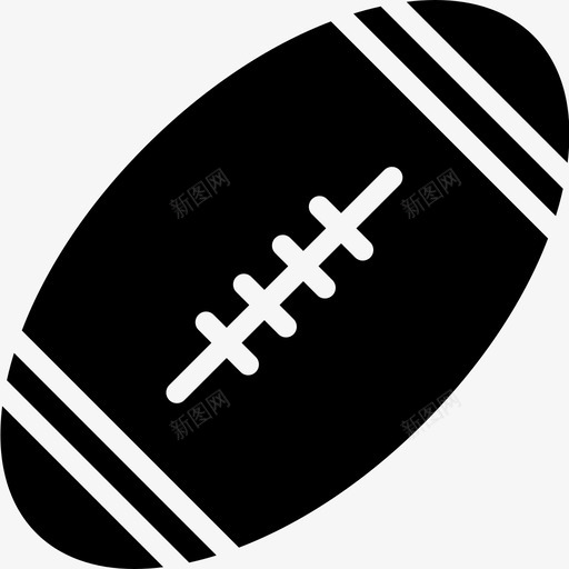 橄榄球运动和游戏8实心图标svg_新图网 https://ixintu.com 实心 橄榄球 游戏 运动