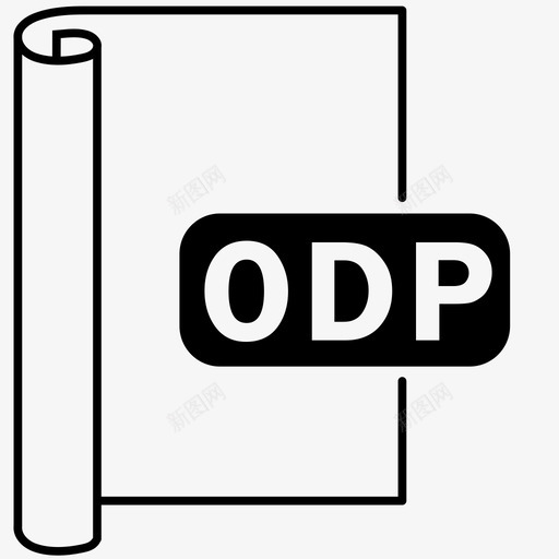 odp文件文件格式图标svg_新图网 https://ixintu.com odp odp文件 文件 文件格式 文件格式3 演示文稿