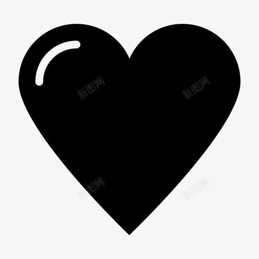 心脏健身健康图标svg_新图网 https://ixintu.com 健康 健身 喜欢 心脏 浪漫