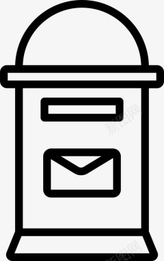 邮箱城市元素信箱图标图标
