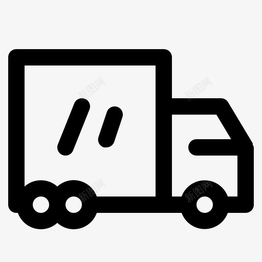 在线购物电子商务卡车图标svg_新图网 https://ixintu.com 卡车 在线购物 电子商务