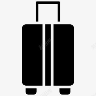 行李附件手提箱图标图标
