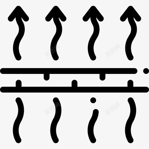 透气织物特征5线性图标svg_新图网 https://ixintu.com 线性 织物特征5 透气