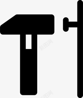 锤砰建筑图标图标