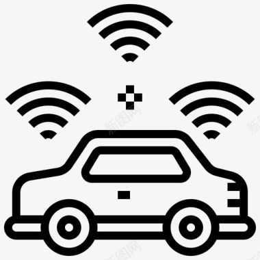 汽车传感器技术汽车图标图标