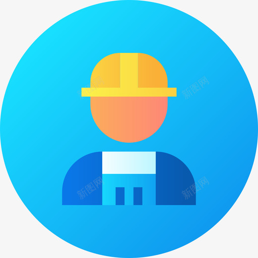 工人技术支持25梯度图标svg_新图网 https://ixintu.com 工人 技术支持 梯度