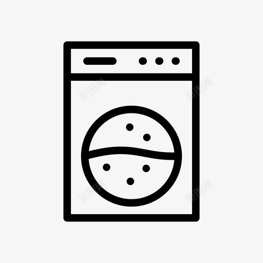 茶布洗衣图标svg_新图网 https://ixintu.com 图标 字形 机器 洗衣 洗衣机 纺纱机 酒店 餐厅